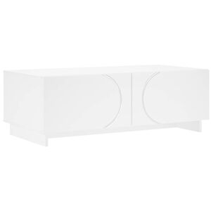 vidaXL Coffee Table White 102 x 50.5 x 35 cm Engineered Wood