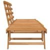 vidaXL Garden Bench 2-in-1 190 cm Solid Acacia Wood