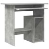 vidaXL Desk Concrete Grey 80x45x74 cm Engineered Wood