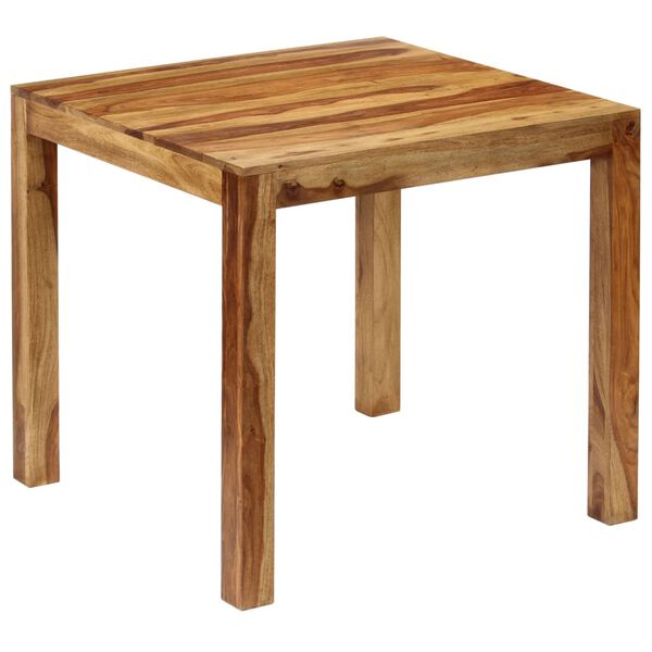 vidaXL Dining Table Solid Acacia Wood 82x80x76 cm