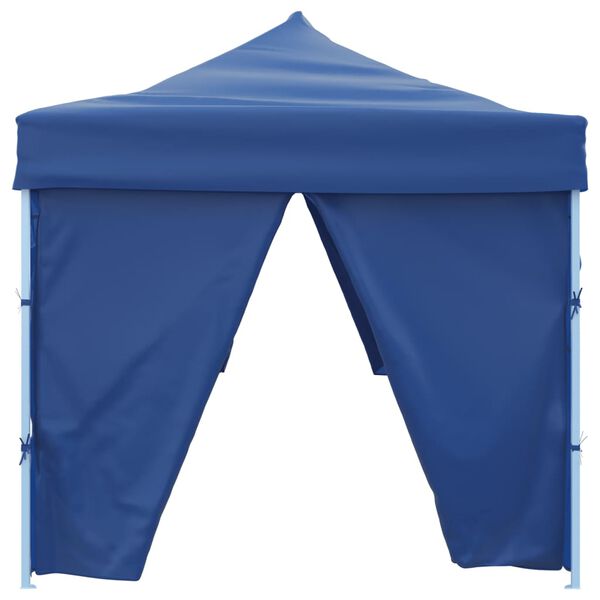 vidaXL Folding Pop-up Party Tent with 8 Sidewalls 870x291x315 cm Blue