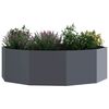 vidaXL Planter Anthracite 120 x 120 x 35 cm Steel