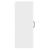 vidaXL Kitchen Cabinet with Shelf High Gloss White 30 x 31 x 80 cm