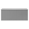 vidaXL Garden Shed 257x392x181 cm Metal Grey