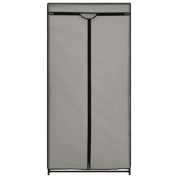 vidaXL Wardrobe Grey 75x50x160 cm