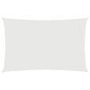 vidaXL Sunshade Sail Oxford Fabric Rectangular 4x7 m White