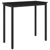 vidaXL Standing Bar Table Engineered Wood Rectangular