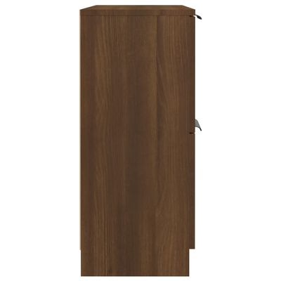 vidaXL Sideboard Brown Oak 60x30x70 cm Engineered Wood