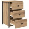vidaXL Bedside Cabinet 2 pcs Brown 40 x 36 x 60 cm Solid Reclaim Wood
