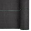 vidaXL Weed Membrane Black 1x50 m PP