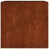 vidaXL Planter 40x41x40 cm Corten Steel