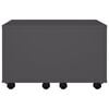vidaXL Coffee Table Grey 60x60x38 cm Engineered Wood