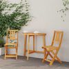 vidaXL Garden Chair 2 pcs Brown 36 x 46 x 86cm Solid Acacia wood