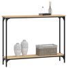 vidaXL Console Table Sonoma Oak 100x22.5x75 cm Engineered Wood