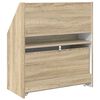 vidaXL Kids Bookshelf Sonoma Oak 60 x 29.5 x 69 cm Engineered Wood