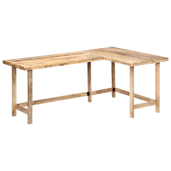 vidaXL Desk 180x120x76 cm Solid Mango Wood
