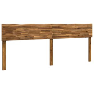 vidaXL Live Edge Headboard ROSTOCK Natural 180 cm Solid Acacia Wood