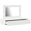 vidaXL Dressing Table White 100 x 40 x 70 cm Engineered Wood