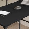 vidaXL Desk Black 139x139x75 cm Engineered Wood