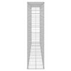 vidaXL Gabion Wall with Covers Galvanised Steel 200x20x85 cm
