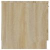vidaXL Bedside Cabinets 2 pcs Sonoma Oak 40x39x40 cm