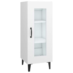 vidaXL Sideboard White 34,5x34x90 cm Engineered Wood