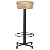vidaXL Bar Stools 2 pcs 76 cm Solid Mango Wood