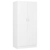 vidaXL Wardrobe White 82.5x51.5x180 cm Engineered Wood