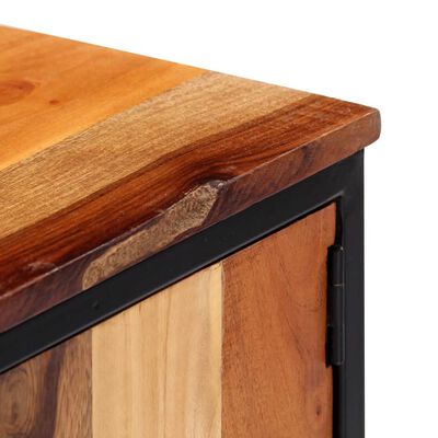 vidaXL TV Cabinet 120x30x40 cm Solid Reclaimed Wood and Steel