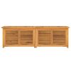 vidaXL Garden Storage Box with Bag 175x50x55 cm Solid Wood Teak