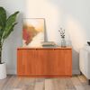 vidaXL Sideboard Brown Oak 111 x 34 x 60 cm Solid Pine Wood