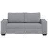 vidaXL 2-Seater Sofa&nbsp;Light Grey 180x77x82 cm Fabric