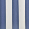 vidaXL Awning Top Sunshade Canvas Blue & White 500x300 cm