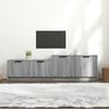 vidaXL TV Cabinet Grey Sonoma 158.5x36x45 cm Engineered Wood