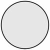 vidaXL Wall Mirror Black &Oslash; 40 cm Round