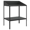 vidaXL Plant Stand Anthracite 75,5x54,5x100 cm Galvanised Steel
