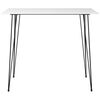 vidaXL Bar Table White 120x60x105 cm