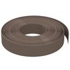 vidaXL Garden Edgings 2 pcs Brown 10 m 10 cm Polyethylene