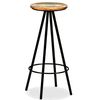 vidaXL Bar Stools 2 pcs Solid Reclaimed Wood
