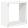 vidaXL Wall Cube Shelves 4 pcs White 26x15x26 cm