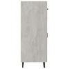 vidaXL Sideboard Concrete Grey 69.5x34x90 cm Engineered Wood