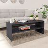 vidaXL Coffee Table Grey 100x40x40 cm Engineered Wood