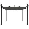 vidaXL Pergola with Retractable Roof Anthracite 295x292x230 cm