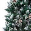 vidaXL Artificial Christmas Tree with LEDs&Ball Set&Pinecones 150 cm