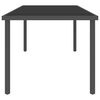 vidaXL 7 Piece Outdoor Dining Set Steel