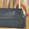 vidaXL Pallet Cushion Set 2 pcs Anthracite 200 x 40 x 8 cm