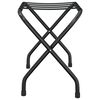 vidaXL Luggage Rack Black 56x40x49 cm