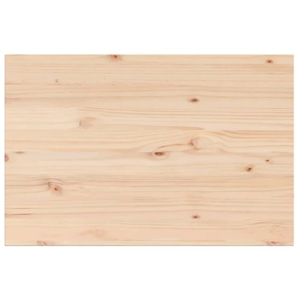 vidaXL Table Tops 3 pcs 80x53x1.7 cm Rectangular Solid Wood Pine