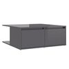 vidaXL Coffee Table | High gloss grey | Engineered wood | Medium | Coffee Table