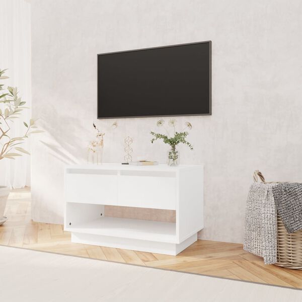 vidaXL TV Cabinet White 70x41x44 cm Engineered Wood